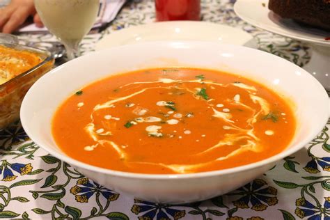 creamy tomato basil soup masala tv