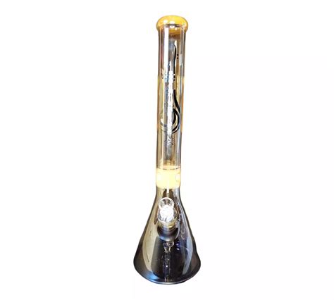 Genie Glass Beaker Bong Iridescent 7mm 19 James Bong 420