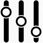 Icon Regulator Sound Equalizer Control Clip Symbol