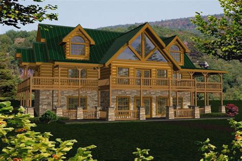 Log Homes Cabins And Houses Battle Creek Log Homes Tn Kits And Plans