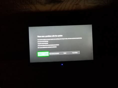 Xbox One X Firmware Error Cannot Reinstall Please Help