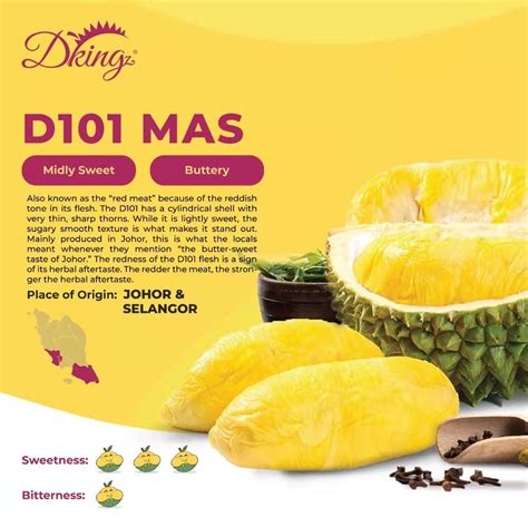 Dons D101 Durian 1kg Pasar Tani
