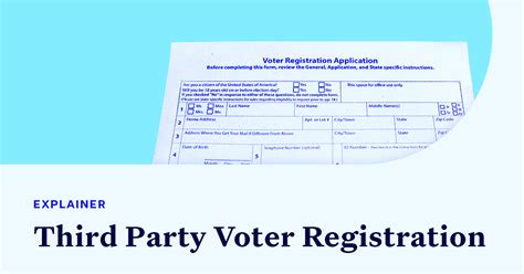 How Third Party Organizations Conduct Voter Registration Democracy Docket