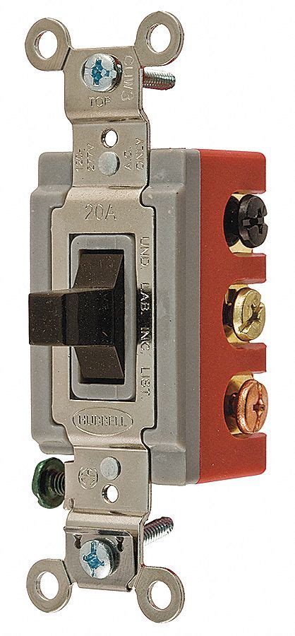 Hubbell Wiring Device Kellems Wall Switch 3 Position2 Polecenter Off