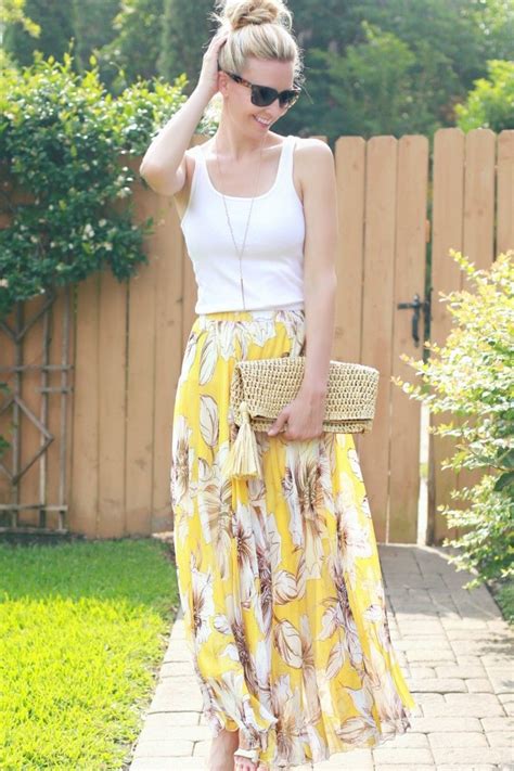 Floral Maxi Skirt Floral Maxi Skirt Maxi Skirt Outfits Maxi Skirt