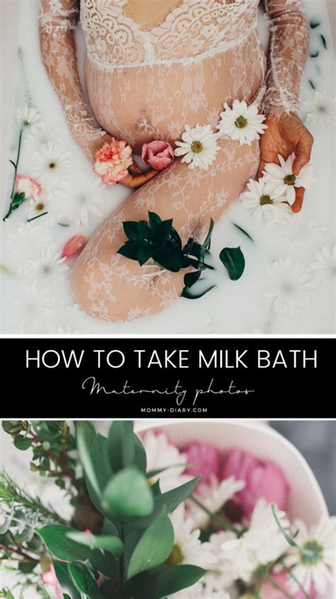 how to take milk bath maternity photos mommy diary