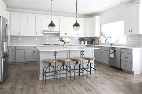 Maybe you would like to learn more about one of these? My friends gorgeous gray and white kitchen | Cuckoo4Design