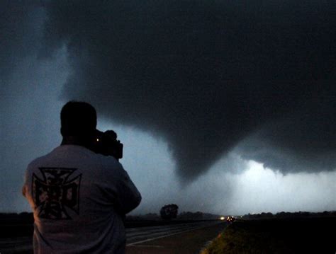 Storm Chaser Photographer Brad Mack Shoots A Tornado As It Makes Its