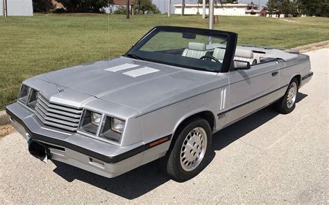 41k Mile 1984 Dodge 600 Es Turbo Convertible Barn Finds