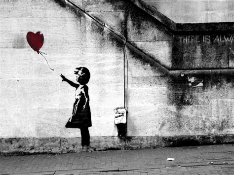 Banksy Hope Banksy Street Art Graffiti Art