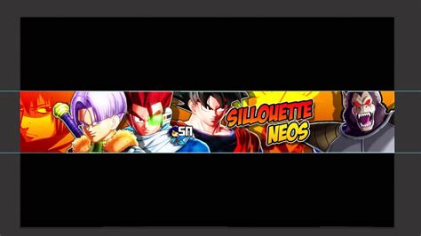 Looking for youtube banner templates and youtube channel art? •SPEEDART: DRAGON BALL XENOVERSE/NARUTO BANNER• - YouTube