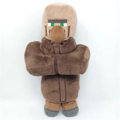 Very Rare Minecraft Villager Plush 2018 Mojang Jinx Uk 14 Inches