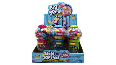 Kidsmania Dubble Bubble Big Spiral Gumball Machine
