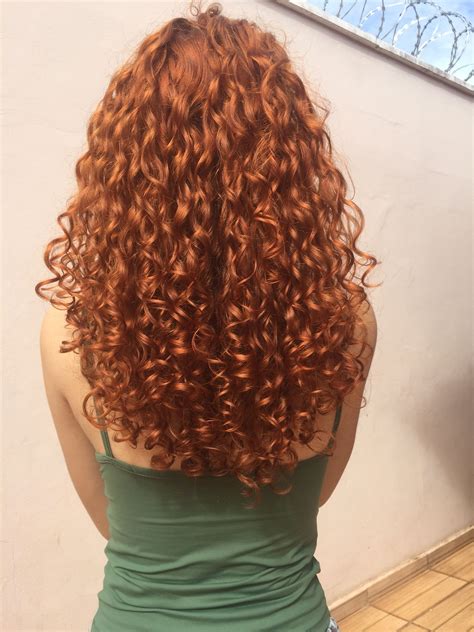 Curly Ginger Hair Dyed Curly Hair Ginger Hair Color Colored Curly