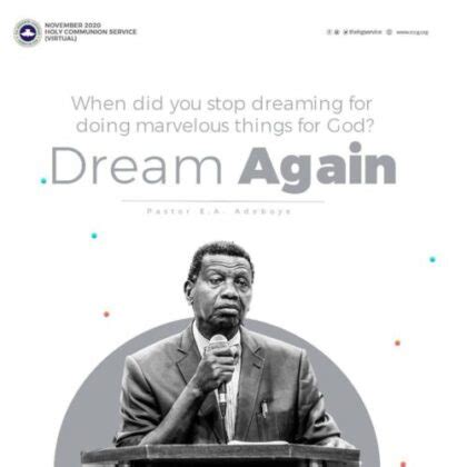 According to information posted by church gist on thursday, it explained that, dare was a youth provincial. Pastor EA Adeboye Prayer Request - Phone Number , Email ...