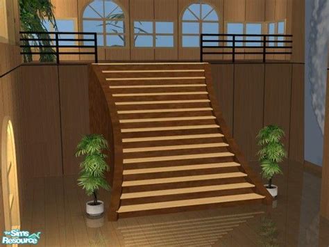 The Sims Resource Stairs Grand Stairs Recolor2