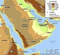 Topography Of Saudi Arabia - Ardisj Michelle