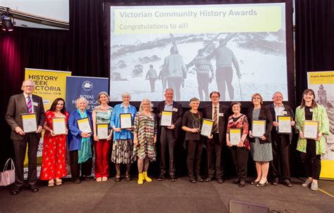 State Library Victoria 2018 Victorian Community History Award Winners