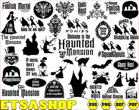 Halloween SVG Haunted Mansion SVG Haunted Mansion Clip Art Foolish