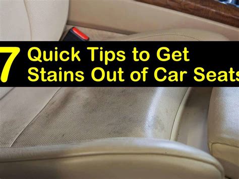 How To Get Stains Out Of Fabric Seats Brokeasshome Com