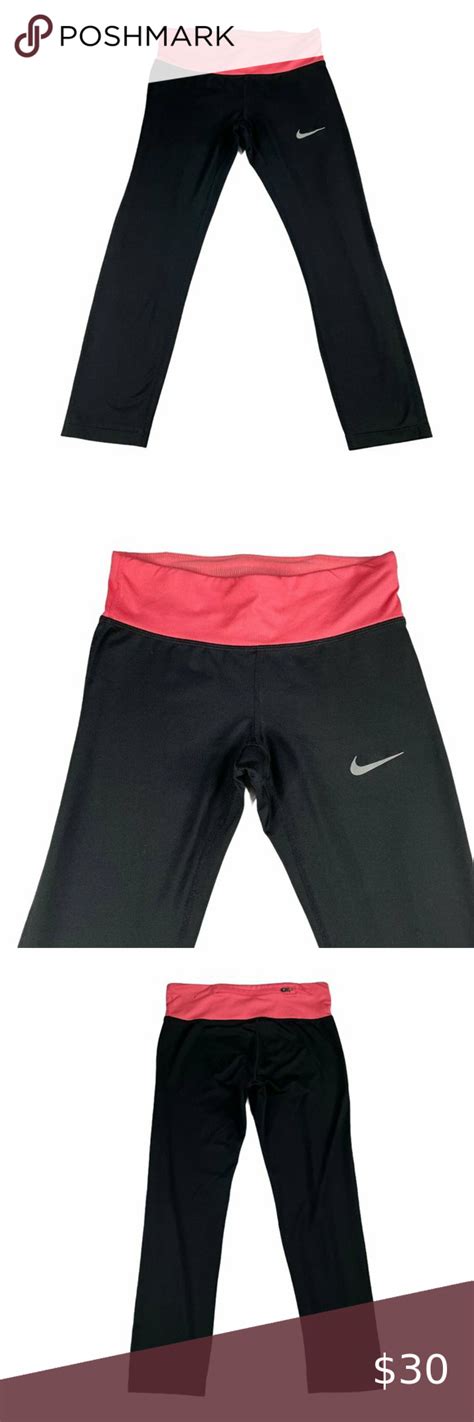 Nike Dri Fit Epic Run Capri Legging Tight Fit Capri Leggings Sports
