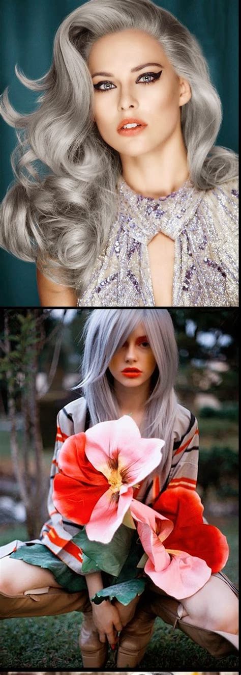 Hasil warna rambut dari smokey grey lebih gelap dari rambut grey biasa. 14 TREND RAMBUT BERUBAN YANG MENARIK - Fesyen & Tips ...