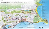 Santander tourist map