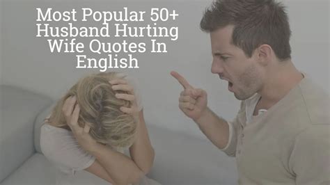 Husband Hurting Wife Quotes In English