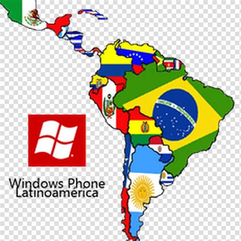 Latin America South America United States Central America Map United