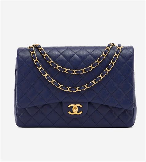 Chanel Timeless Maxi Caviar Blue SaclÀb