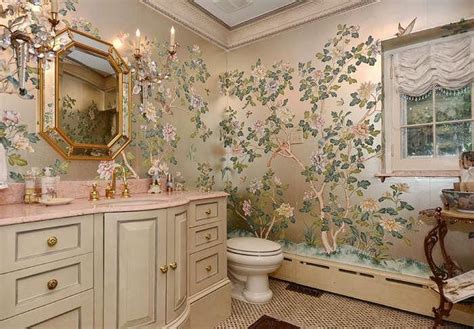 Floral Bathroom