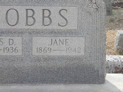 Jane Dobbs Find A Grave Memorial
