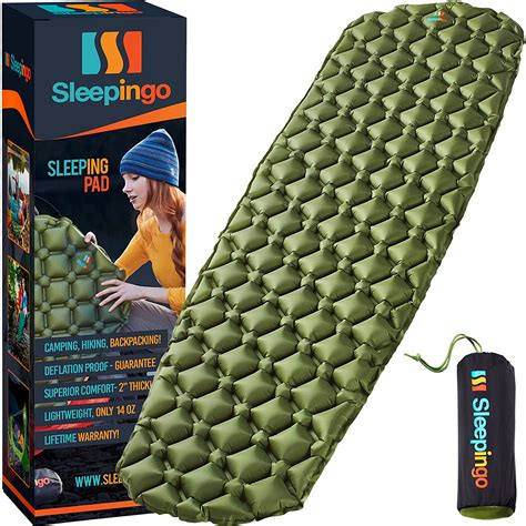 Sleepingo Large Sleeping Pad For Camping Ultralight Sleepingcamping