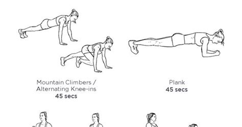 At Home Beginner Workout Plan Enjoy This Circuit One Completion Of All