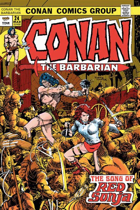 Titan Comics To Collect And Publish Original Conan The Barbarian And