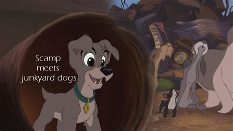Lady And The Tramp 2 Scamp Meets Junkyard Dogs Hd Youtube