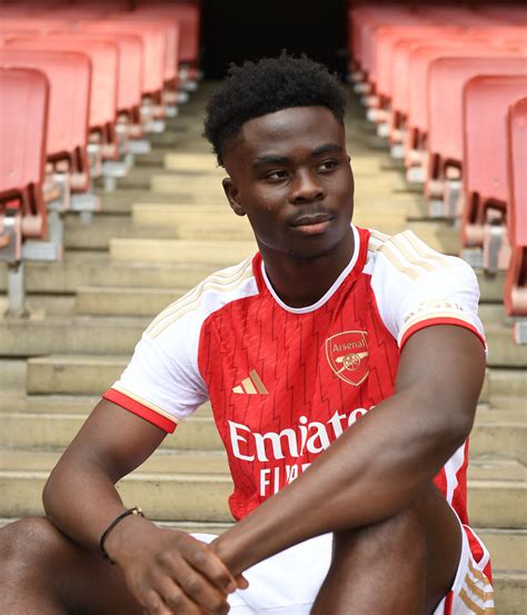 Bukayo Saka Signs A New Long Term Contract At Arsenal Flickr