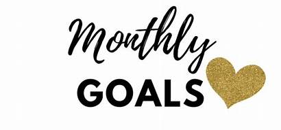Monthly Goals March Month