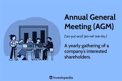 Annual General Meeting Agm Definition And Purpose