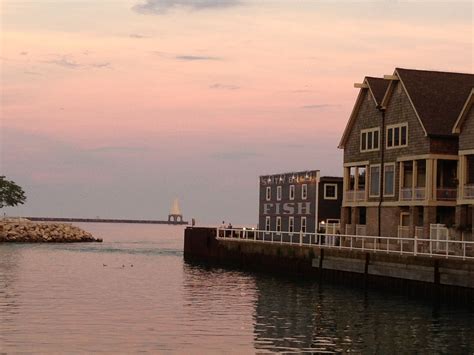 Port Washington Wi Right By The Hotel We Stayed At Beautiful Beach