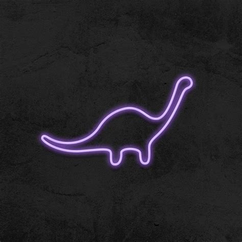 Dinosaure Neon Led La Maison Du Neon