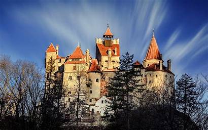 Castle Bran Dracula Transylvania Romania Wallpapers Desktop