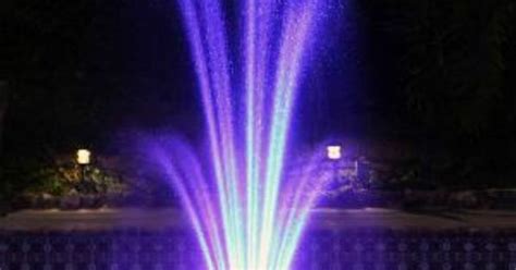 Muliti Color Changing Led Lights Pool Or Pond Water Floating Fountain