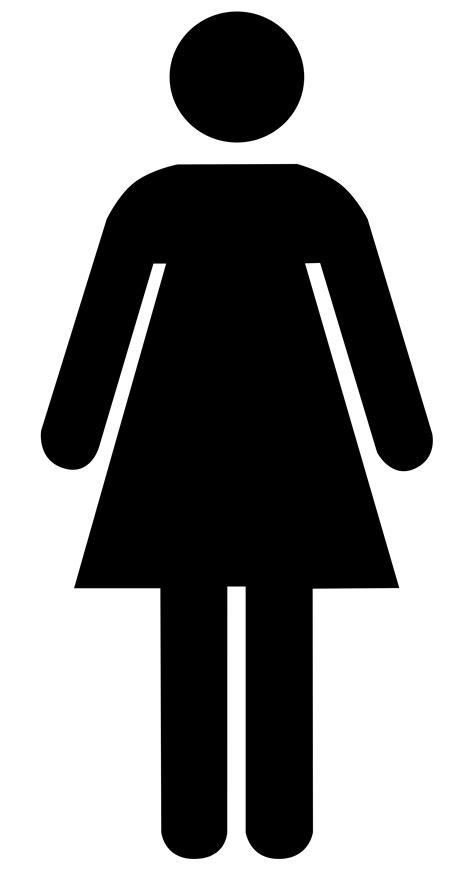 The Woman Toilet Sign Clipart Best