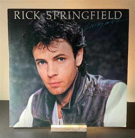 Rick Springfield Living In Oz Vinyl Us Pressing 1983 Etsy