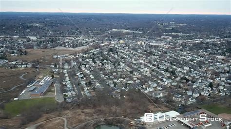 Overflightstock Community Of Fairfield Connecticut Aerial Stock Footage