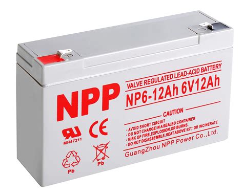 Npp Np6 12ah F1 6v 12ah Battery Rechargeable Sealed Lead Acid 6v 12ah