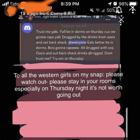 Supposedly From A Fanshawe Discord And Currently Making The Rounds On Fb Ig Anyone Have More