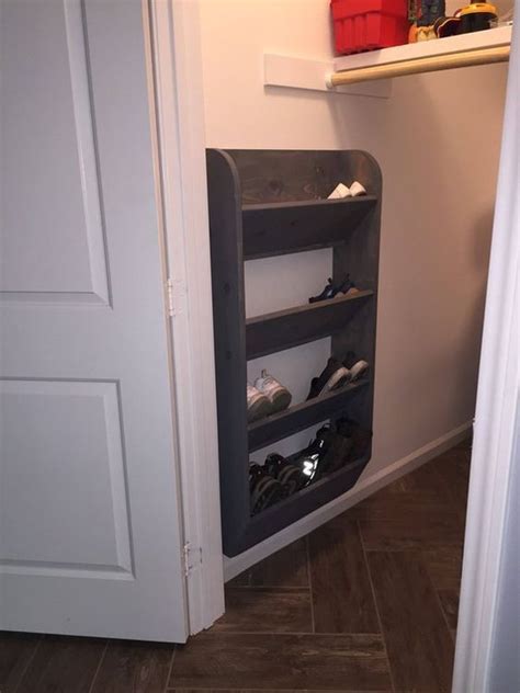 27 Cool And Clever Shoe Storage Ideas For Small Spaces In 2020 Closet