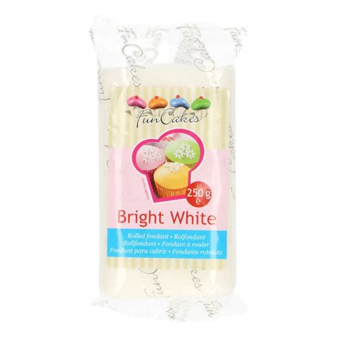 Fondant Bright White 250 Gram Snoepexpress